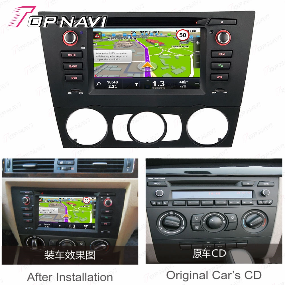 6.2 Inch Auto Electronics for BMW 3 Series E90/E91/E92/E93 2005- Car Touch Screen GPS Navigation System