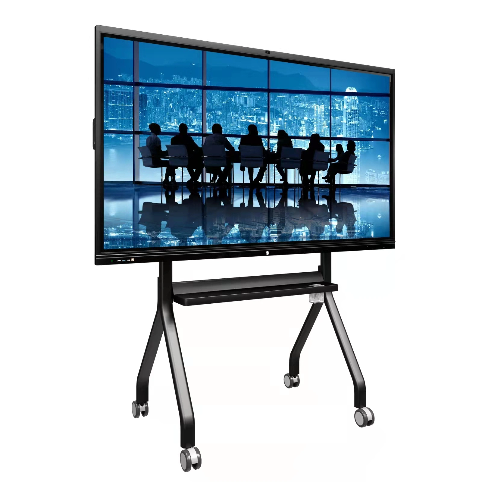 55 65 75 86 98 110 Inch Android 13 Interactive Whiteboard Touch Screen Whiteboard Built in Camera Microphone Interactive Flat Panel for Education and Conference