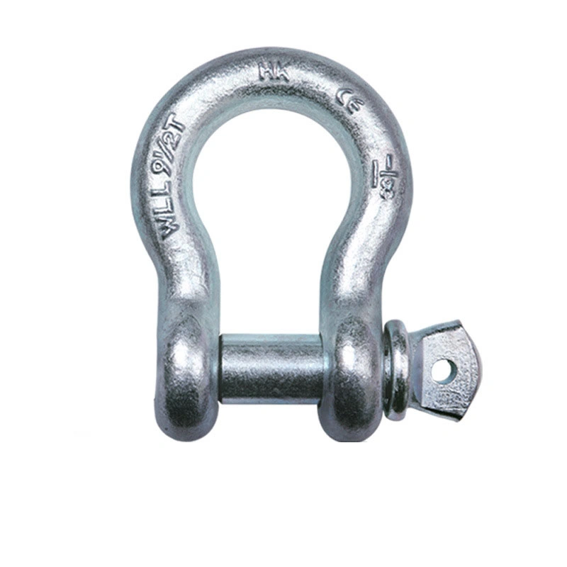 Heavy Duty U. S. Type Galvanized Steel Forged Screw Pin Anchor Bow Lifting Marine Rigging Shackle