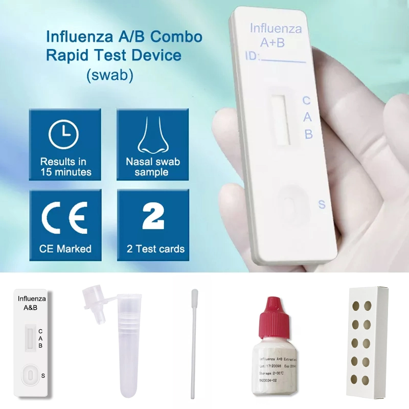 Dispositivo médico de anticuerpos VRS Ab Prueba rápida Kit para el Virus Sincicial Respiratorio