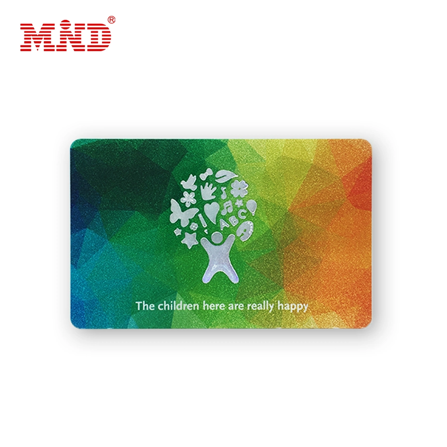 La impresión de tarjetas de membresía personalizada de plástico de PVC de la tarjeta de regalo