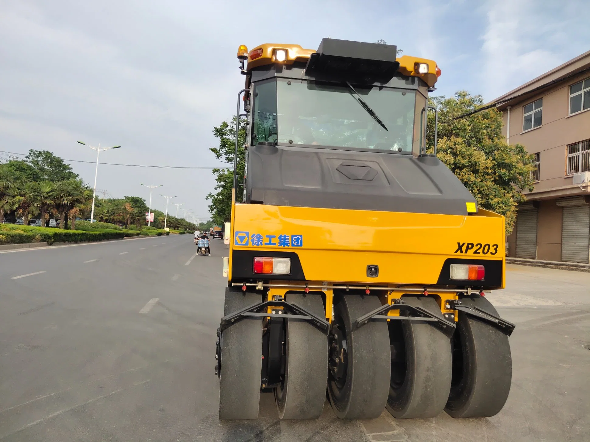 Rouleau de la route pneumatique XP203 20tonne Compacteur de pneu