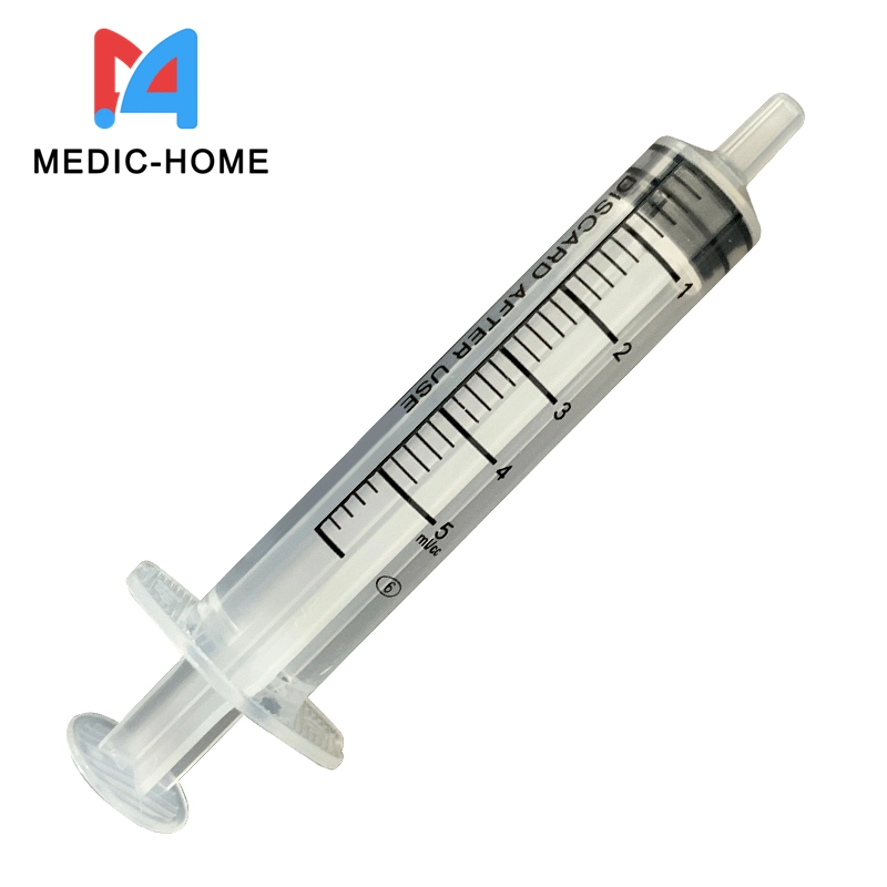 Aprovisionamento de fábrica de grau médico 10ml Needleless Seringa Luer Lock de plástico descartáveis com marcação CE e ISO