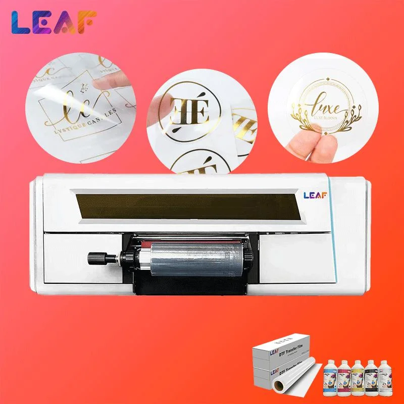 Leaf Fashion and Factory Price 30cm 42 cm 60 cm UV DTF Printer with High quality/High cost performance and Bright Color