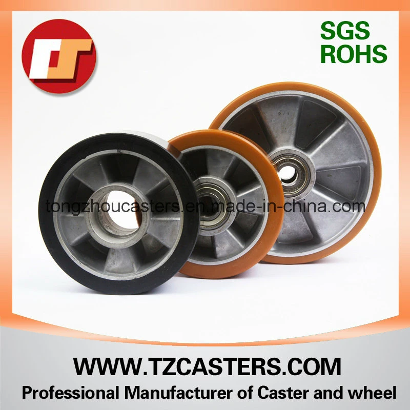 OEM Original Factory Manufacturer 200*50mm Industrial PU Caster Wheel for Hand Truck