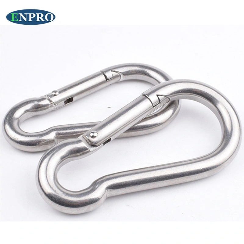 Enpro 304 Stainless Steel Carabiners Rigging Hardware Commercial Snap Hook DIN5299c