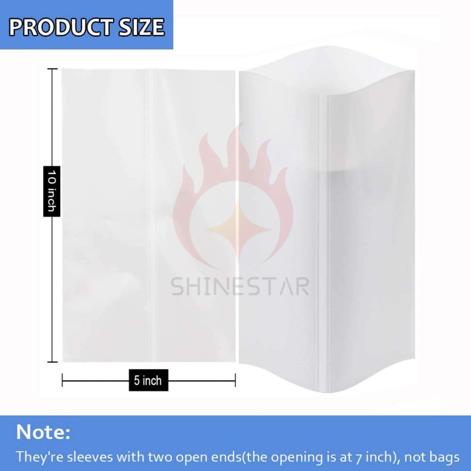 Sublimation Shrink Wrap Sleeves Heat Transfer Shrink Film Bags