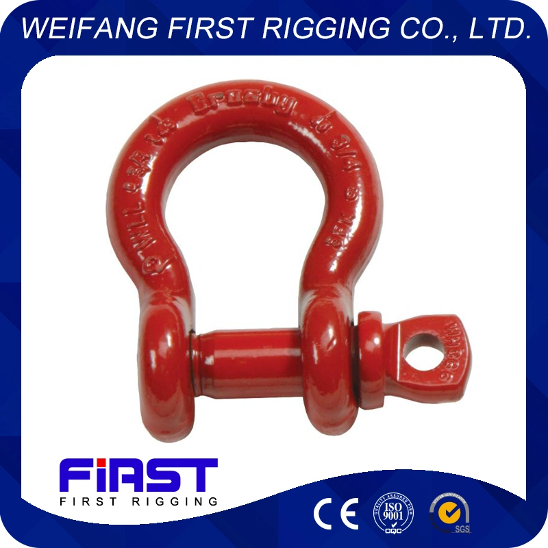 Marine Hardware Us Type Drop Forged G209 Safety Bow Shackle