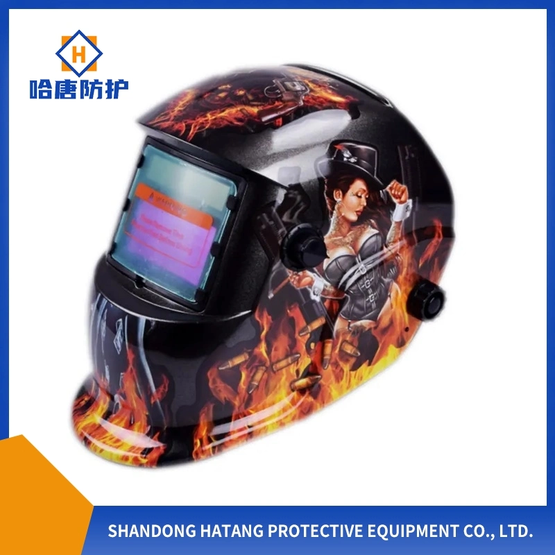 Wholesale/Supplier High quality/High cost performance Welder Auto Darkening Full Face Skull Welding Helmet