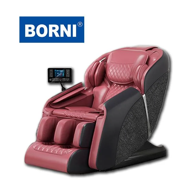 Modern Household Back Waist Heat Compress Recliner Deep Tissue Shiatus Airbag Wrapped Air Pressure Foot Roller Massage Chair