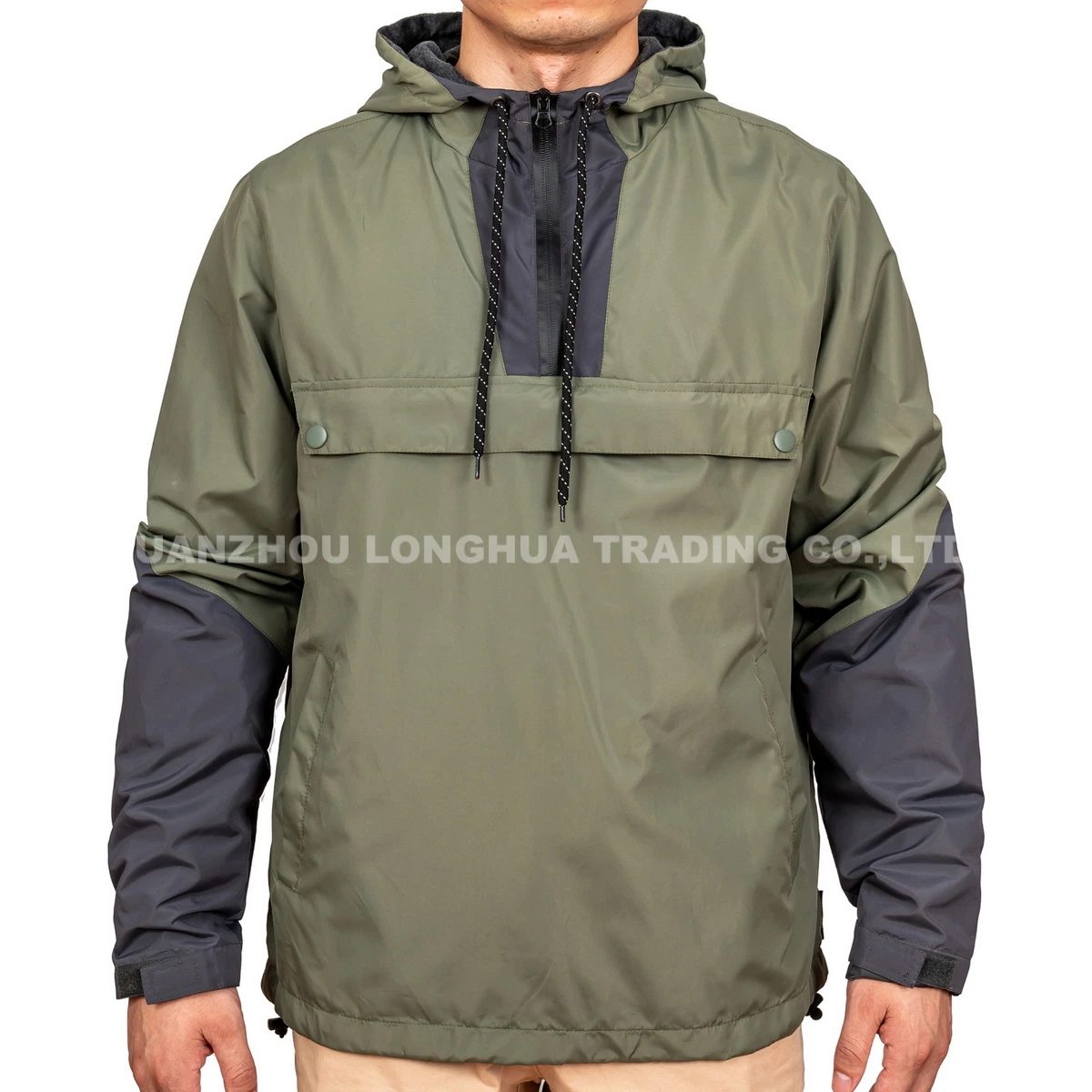 Les hommes Veste garçon Hoody anorak imperméable