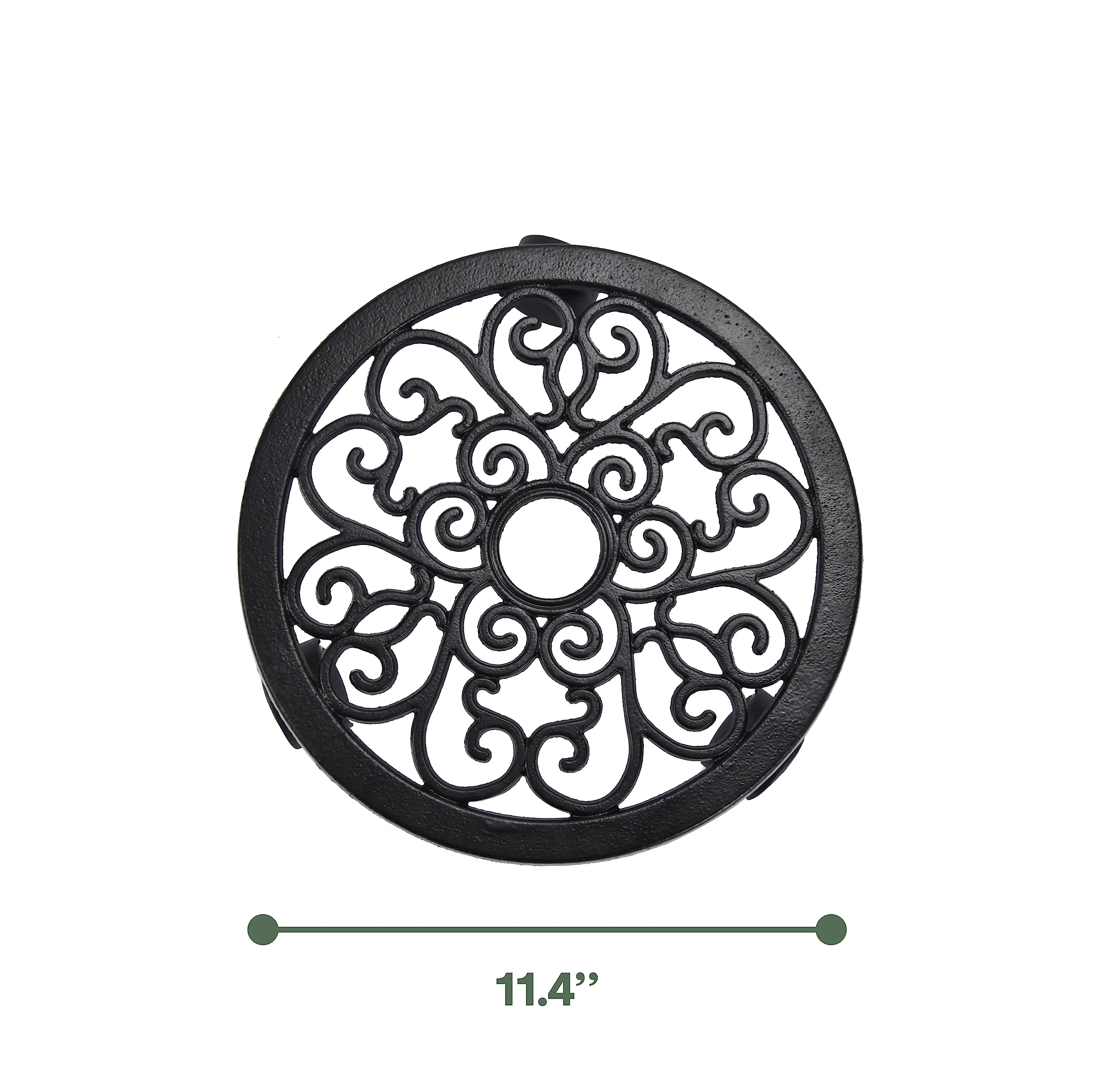 Les roues de roulement à usage intensif de rouleau de base Dolly Caddy fleur en pot peuplement