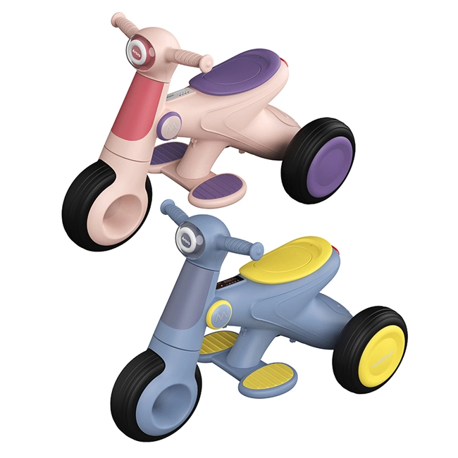 Triciclo operado a bateria Crianças de passeio em Carro 3 rodas Design Mota Baby Electric com Light e música Funny Kids