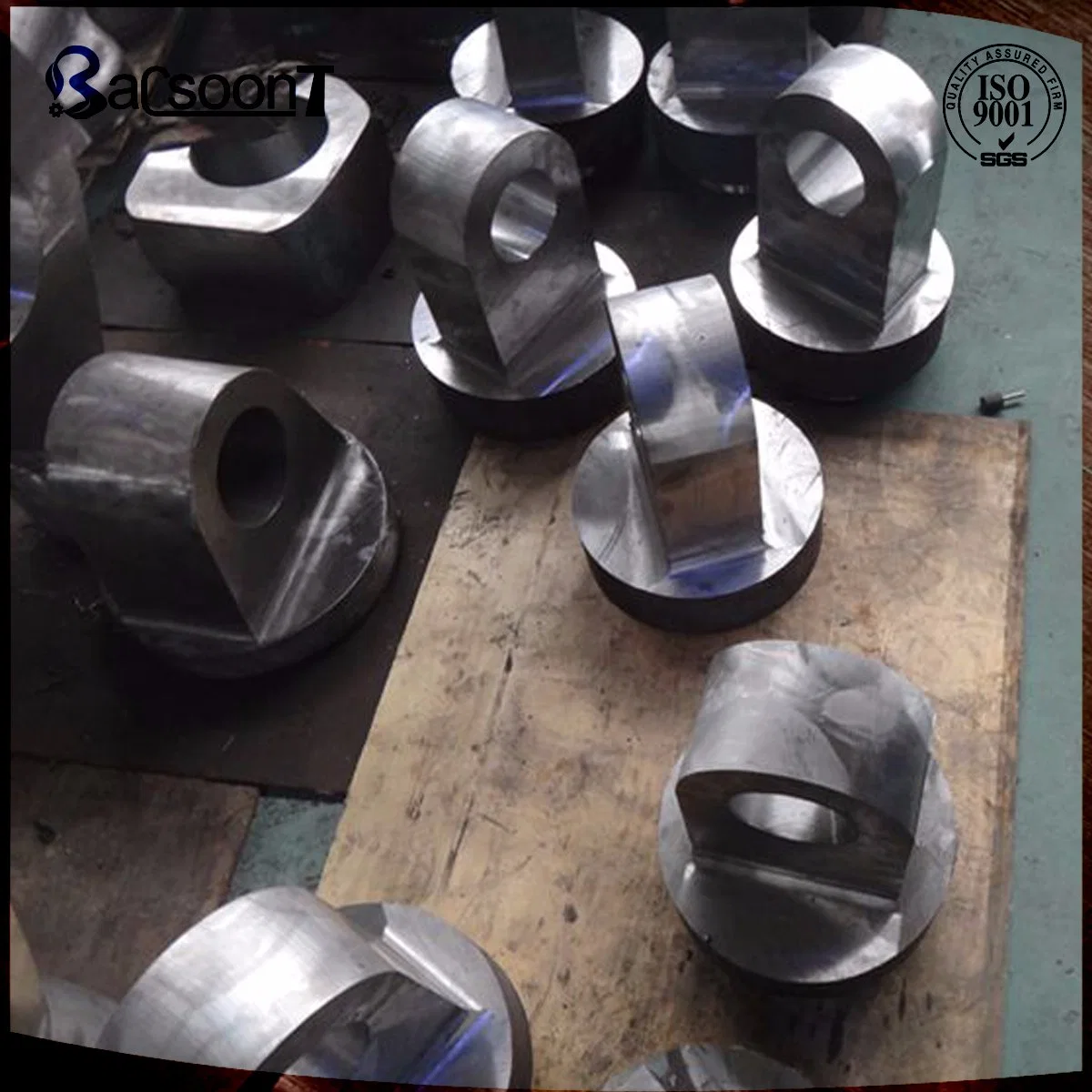 Customized Steel/Steel Alloy Forging/Forged Hydraulic Cylinder Part/Steel Part with Machining in China