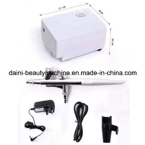 Oxygen Jet Oxygen Facial Machine Tattoo Spray Device Airbrush Makeup Set System for Beauty Salon