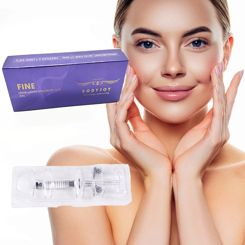 Cosmetic Product Hyaluronic Acid 2ml Injectable Dermal Filler for Cheek and Lip