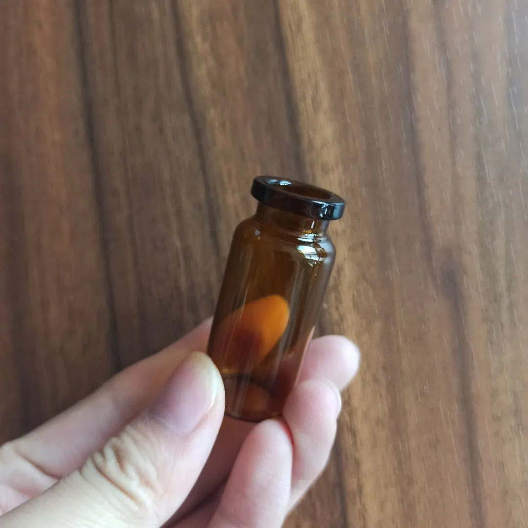 Amber Low Borosilicate Vial Glass Vial Tubular Vial