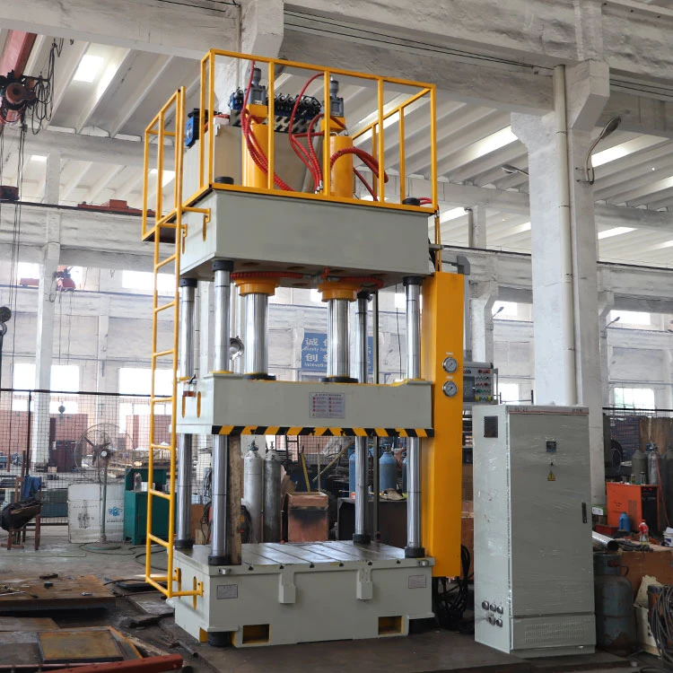 500 Ton 3 Beam 4 Column Refractory Brick Forming Hydraulic Press Machine