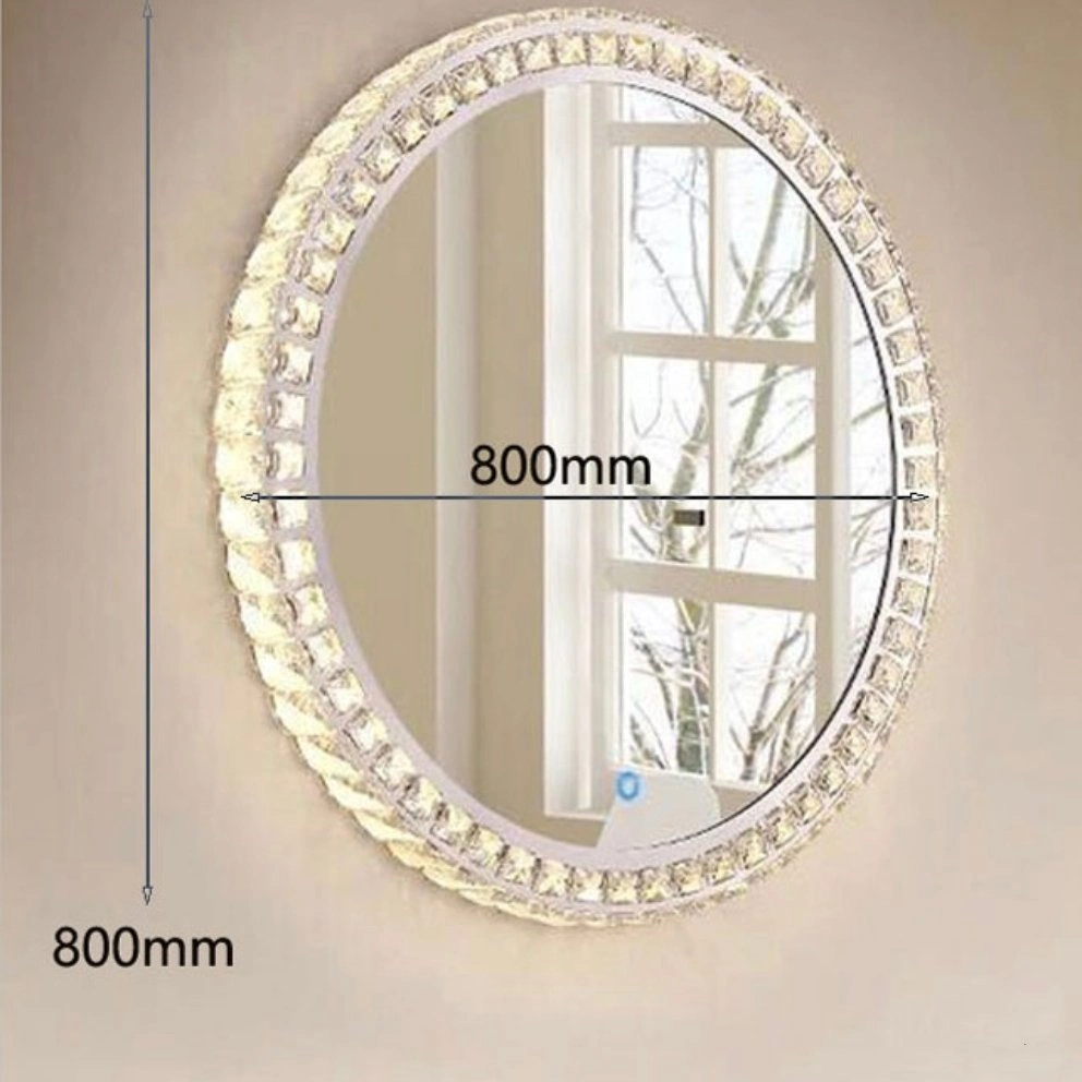 Made in China Factory Supply Luxurious Home Furniture Bathroom Wall Mirror with Lights