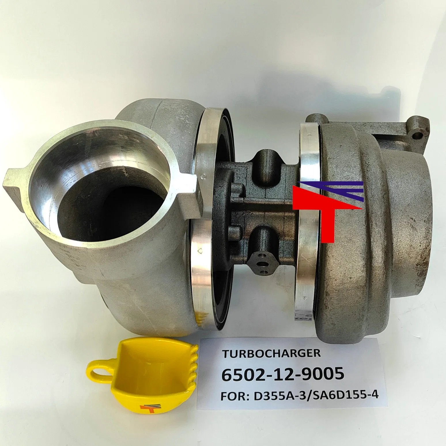 Excavator Construction Machinery Parts 6502-12-9005 for SA6d155-4A Engine Turbocharger