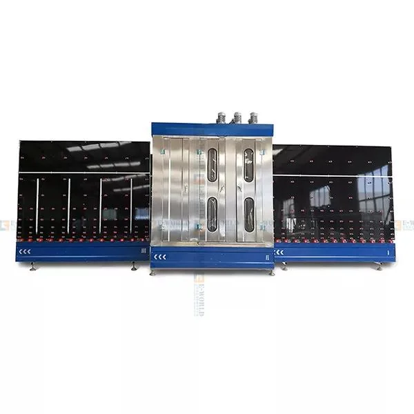 High Standard Vertical Glass Washing Machine Automatical CNC Glass OEM Power Intelligent Cleaning Easy Control/Washing Drying Machine/Glass Processing Machine