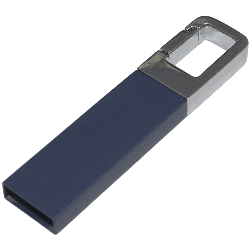 Buckle Portable Metal Aluminum Alloy USB Flash Drive with Logo for Promotional Gift