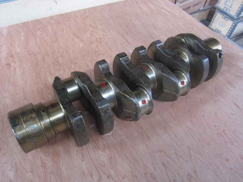 Forged Steel Wear-Resisting Loader Engine Spare Parts Crankshaft for J6 330