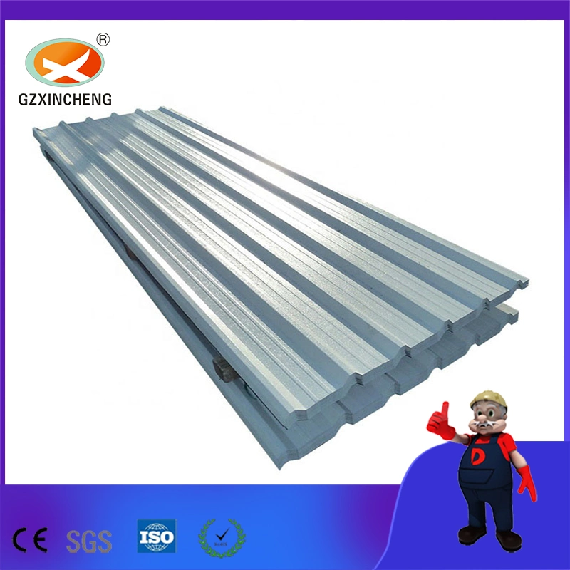 Prepainted Color Coated Aluminum-Zinc Alloy-Coated Galvalume Aluzinc Corrugated Steel Sheet