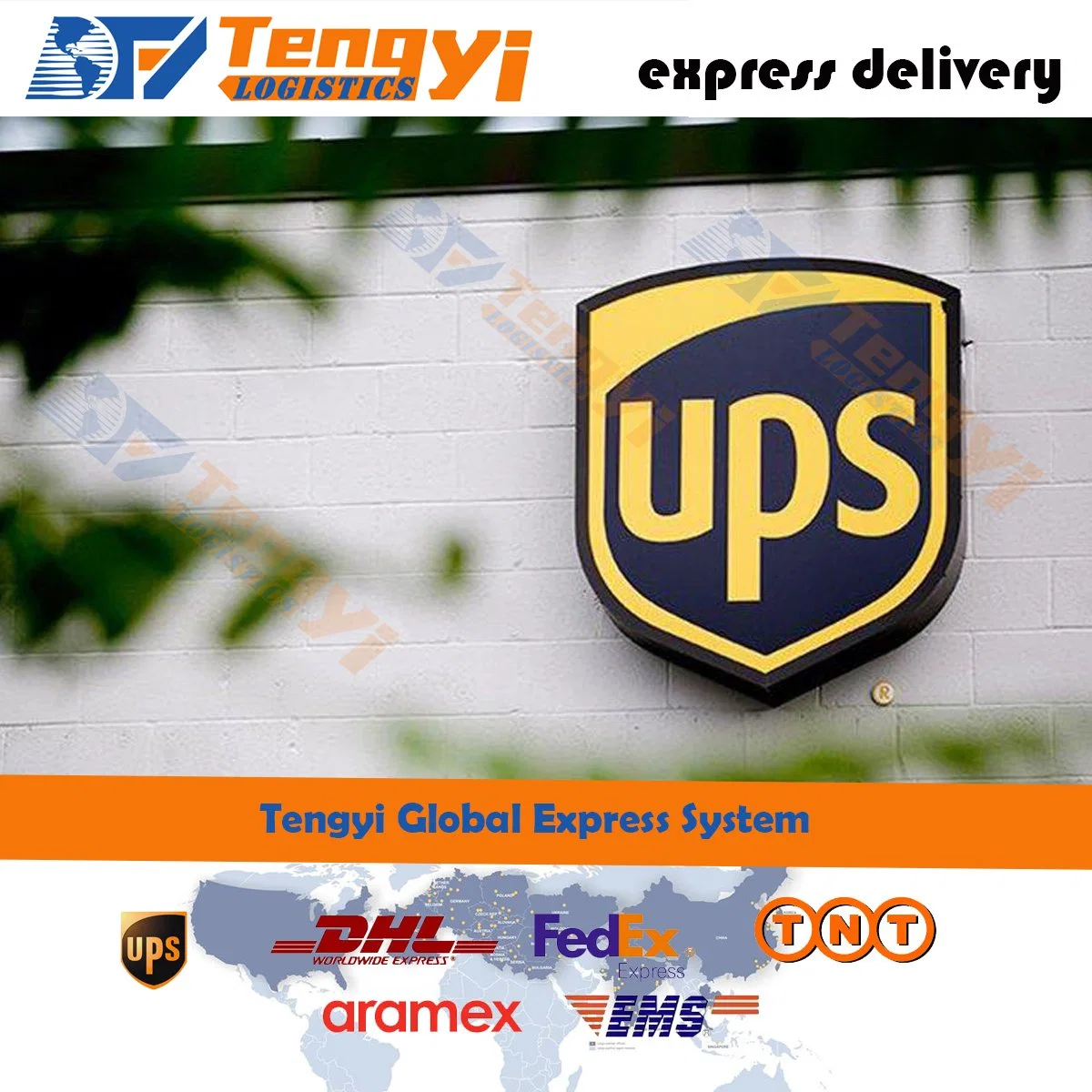 Fletes aéreos económicos DHL o UPS/FedEx y TNT Express entrega a Perú Filipinas Polonia/Portugal/agente marítimo desde China