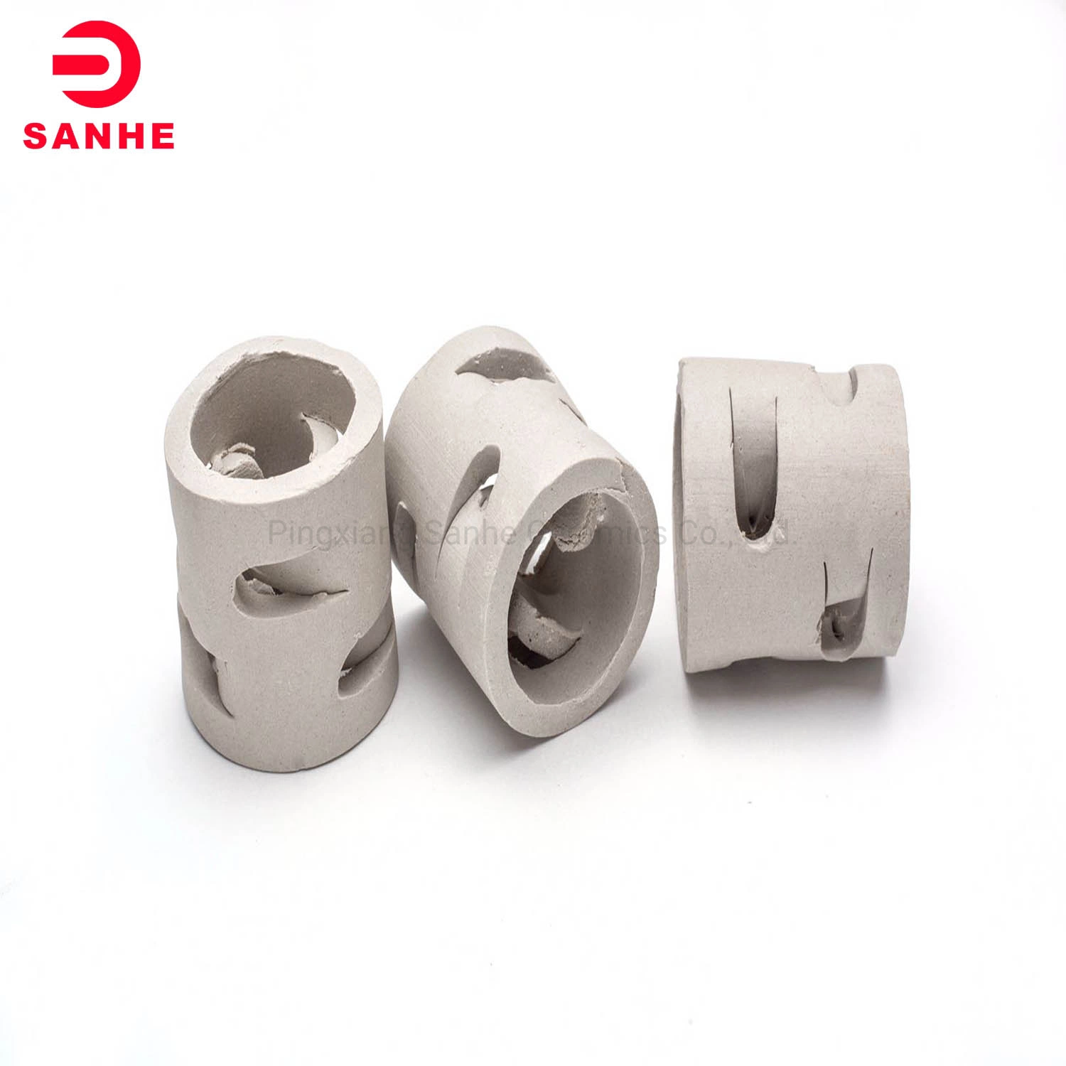 High Temperature Resistance Ceramic Pall Ring, Ceramic Rasching Ring