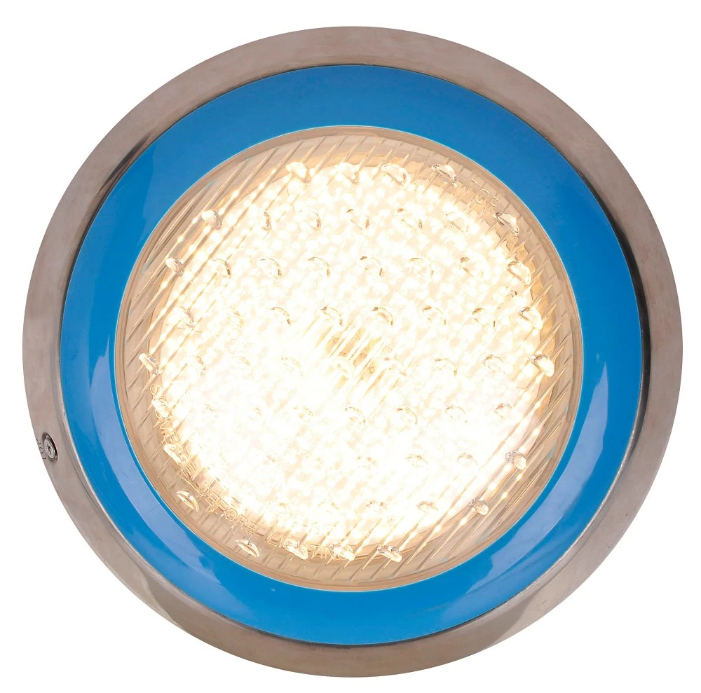 24W 18W Slim Surface Mouted Swimming Pool Light IP68 Underwater LED Light RGBW Blue Cold Cool White 6500K with Remote Control Luz LED De La Piscina