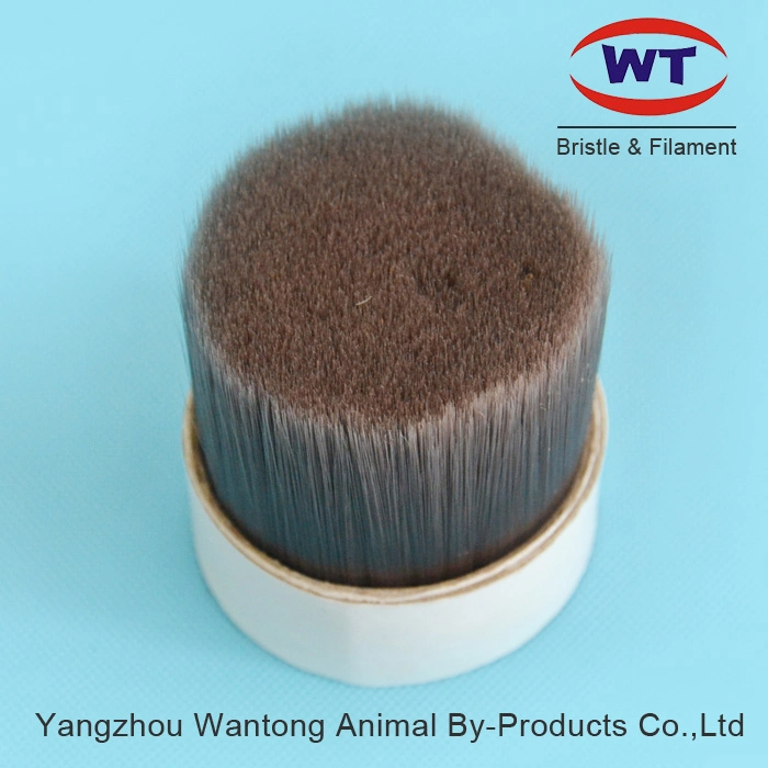 Dark coffee Color Solid Tapered Brush Filament for Paint Brush