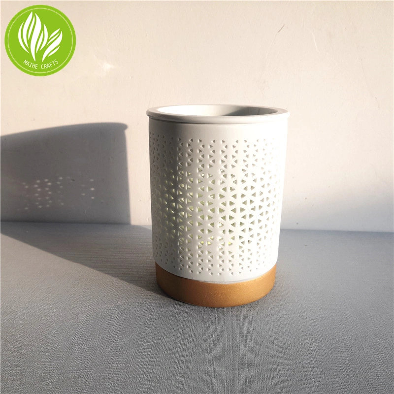 Modern Ceramic Oil Burner Candle Essential Oil Lamp Holder