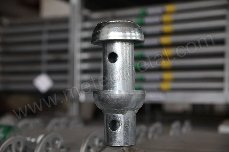 Hot DIP Galvanized Cuplock Caster Adapter