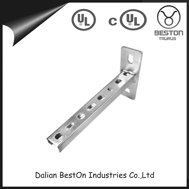 Dalian Beston el soporte de Cantilever de alta calidad Unistrut cable normal de brazo en voladizo Ss soporte de acero en voladizo de China Proveedor de soporte del canal de refuerzo sísmico