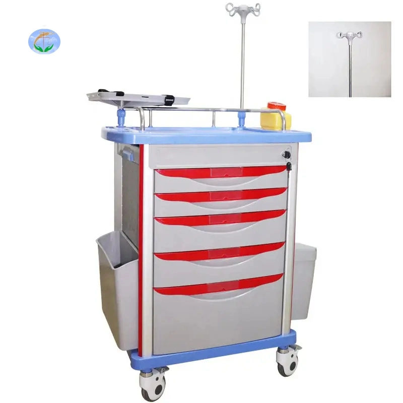 Kunststoffmöbel Medical Trolley Wagen für Krankenhaus Großhandel/Lieferant Krankenhaus Trolley