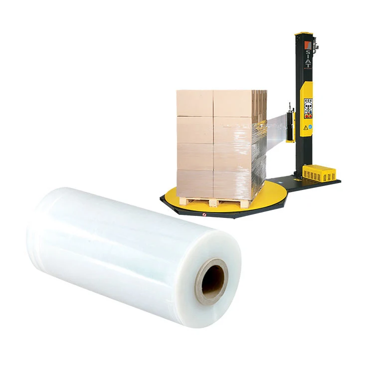 High quality/High cost performance  Manual Stretch Film Shrink Wrap Shipping Clear LLDPE Packaging Film