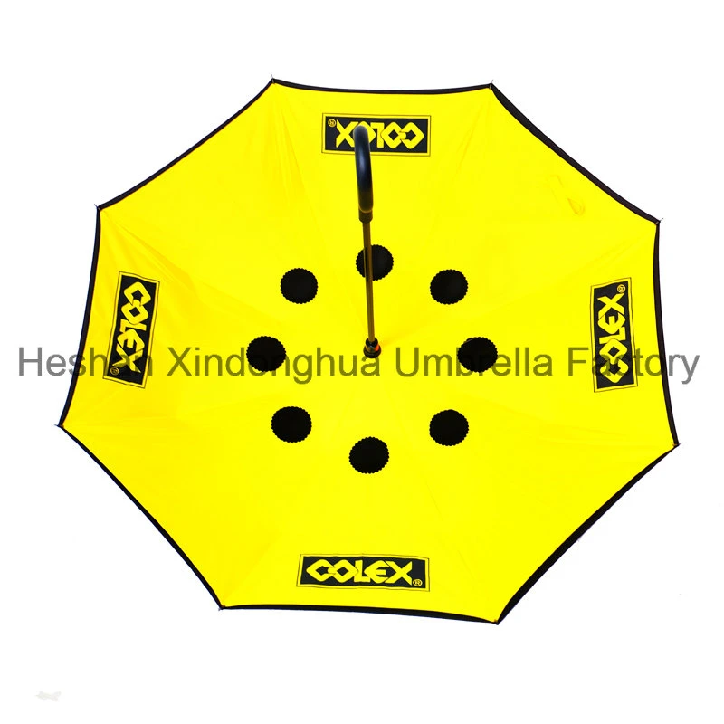 Hotsell Item Customized Portable Reverse Inverted Umbrella (SU-0023I)