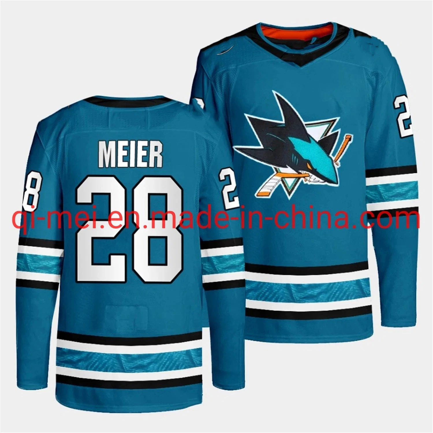 Mayorista 2022-23 San José Sharks Pavelski Kane Thorton Hertl auténtico Ropa de Hockey N-HL bordada en casa