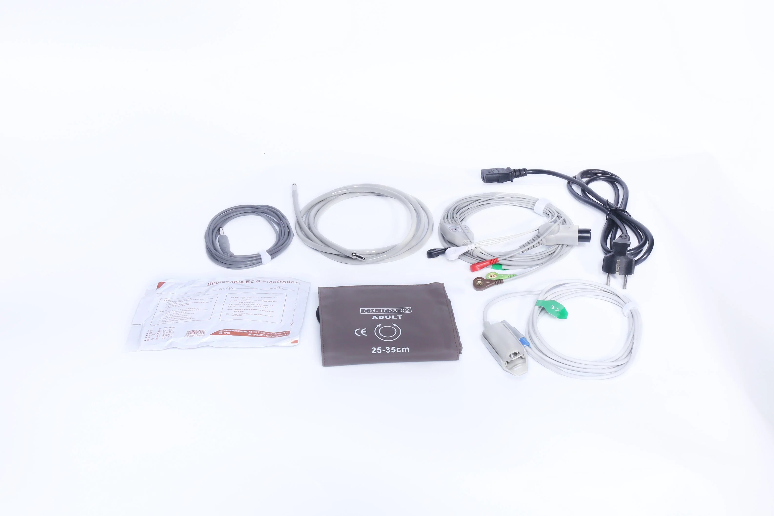 Portable Multi-Parameter Bedside ICU Patient Monitor, Vital Signs, Cardiac Monitor (PW-407)