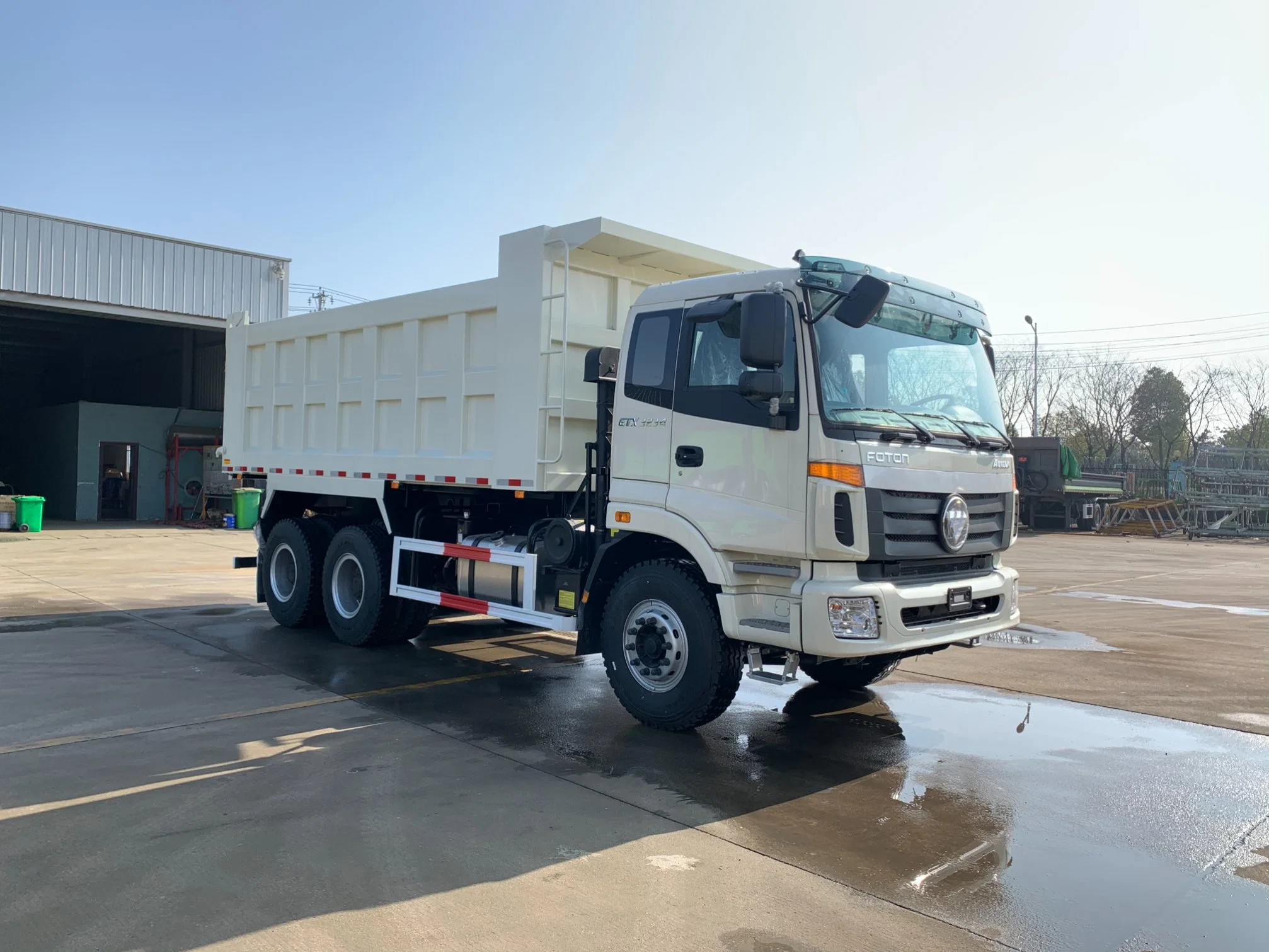 6X4 Dump Truck 10 Wheeler Foton Marke zum Verkauf