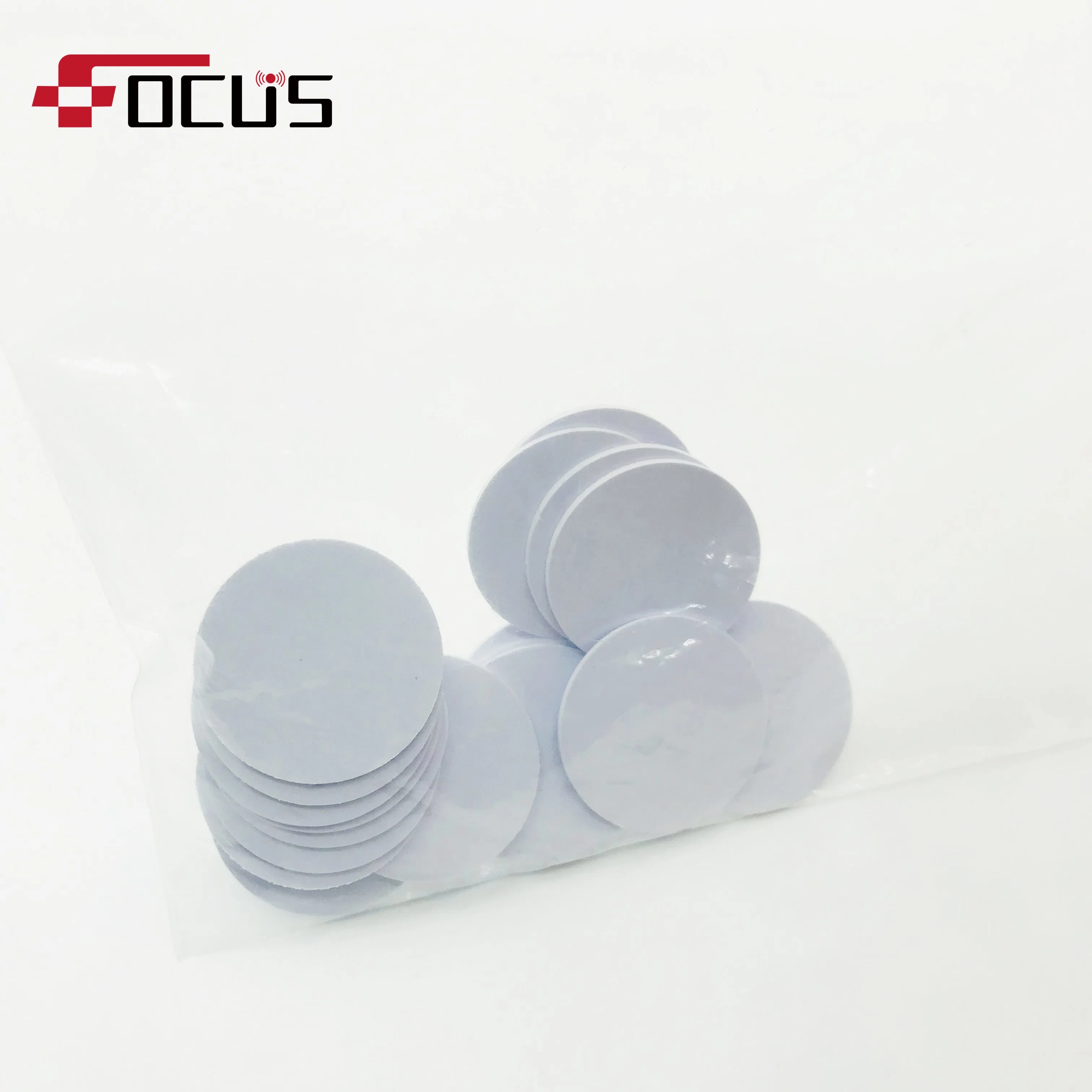 High Quality Rewritable 125kHz PVC Token RFID ID Blank Coin Tag