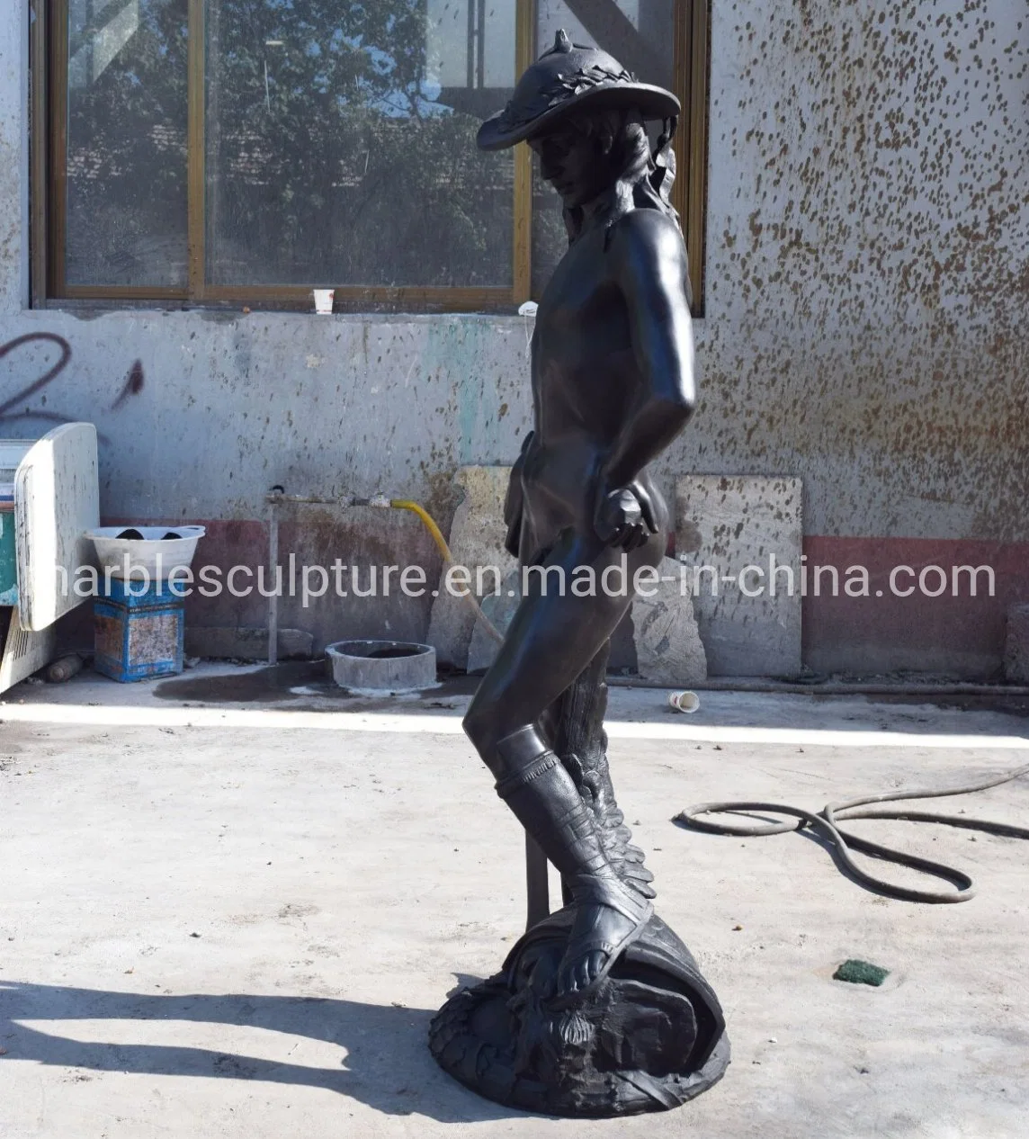 Metal Craft Outdoor Customized Bronze Figure Sculpture (B065)