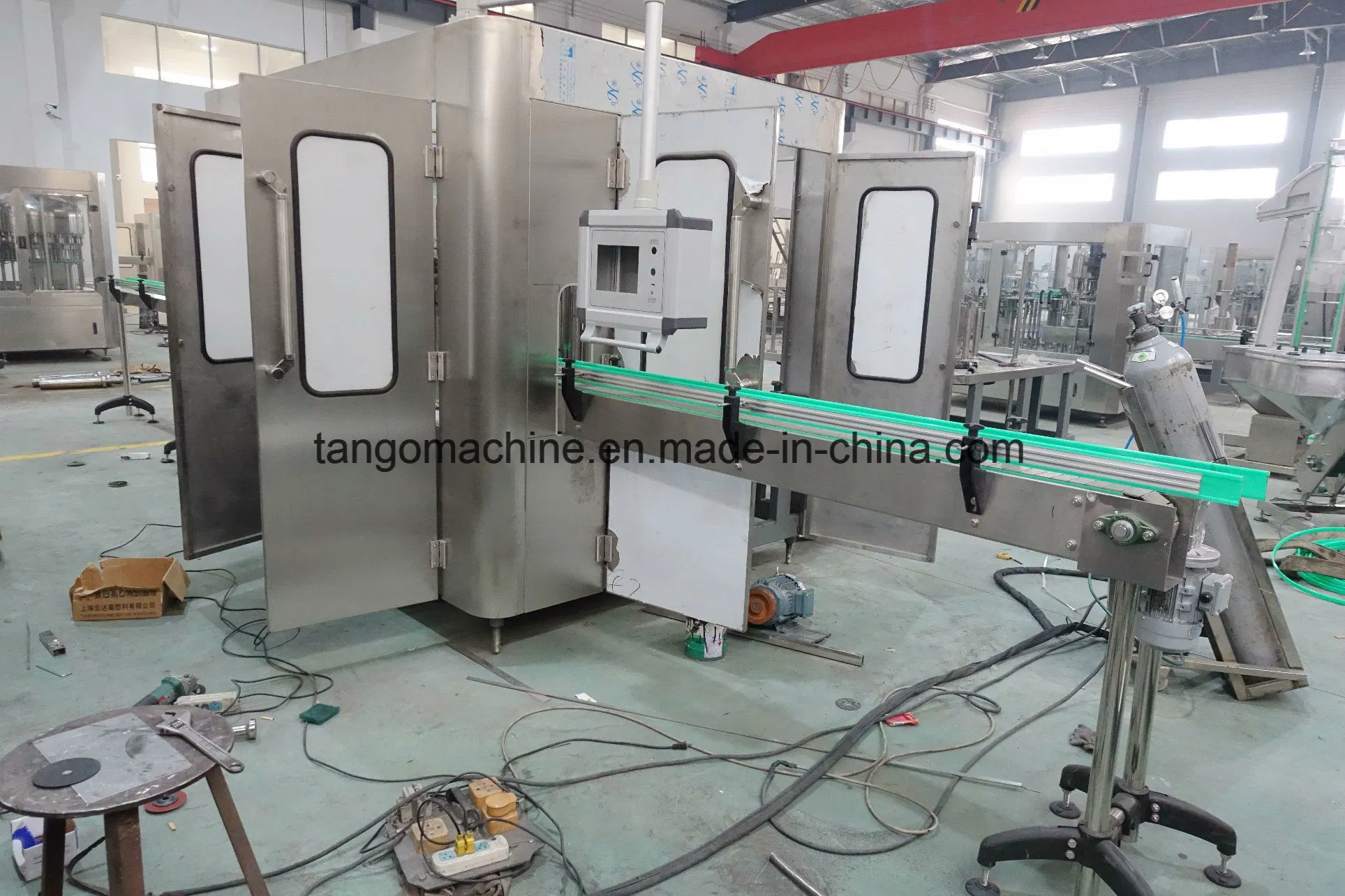 Small Glass Bottle Mango Fruit Juice Liquid Beverage Packaging Machine