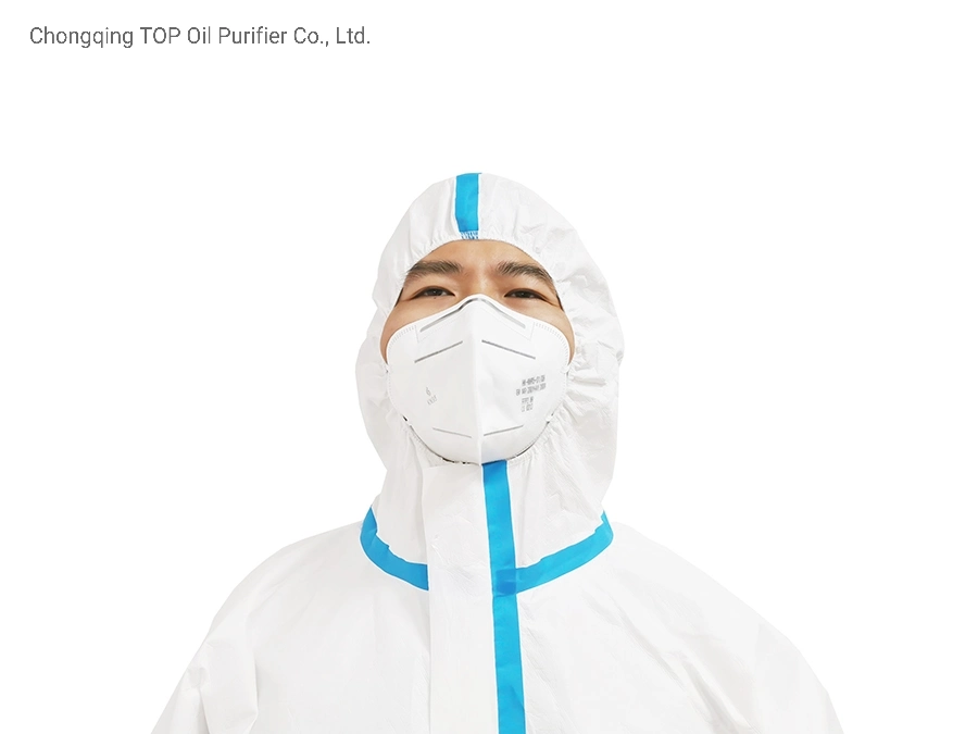 Personal Medical Protective Wear Men and Women Overalls White Non-Woven Hospital Clothes