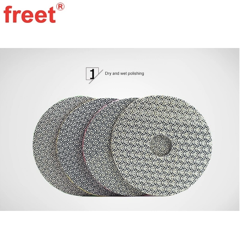 5" 125mm Electroplated Diamond Polishing Pads for Grinding Granite Abrasive Pads