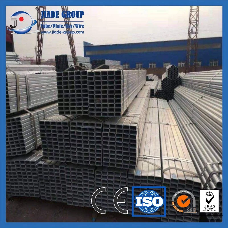 Factory Price Galvanized Steel Hollow Section Square Pipe Tube JIS G3466 Square Steel Tube Building Material