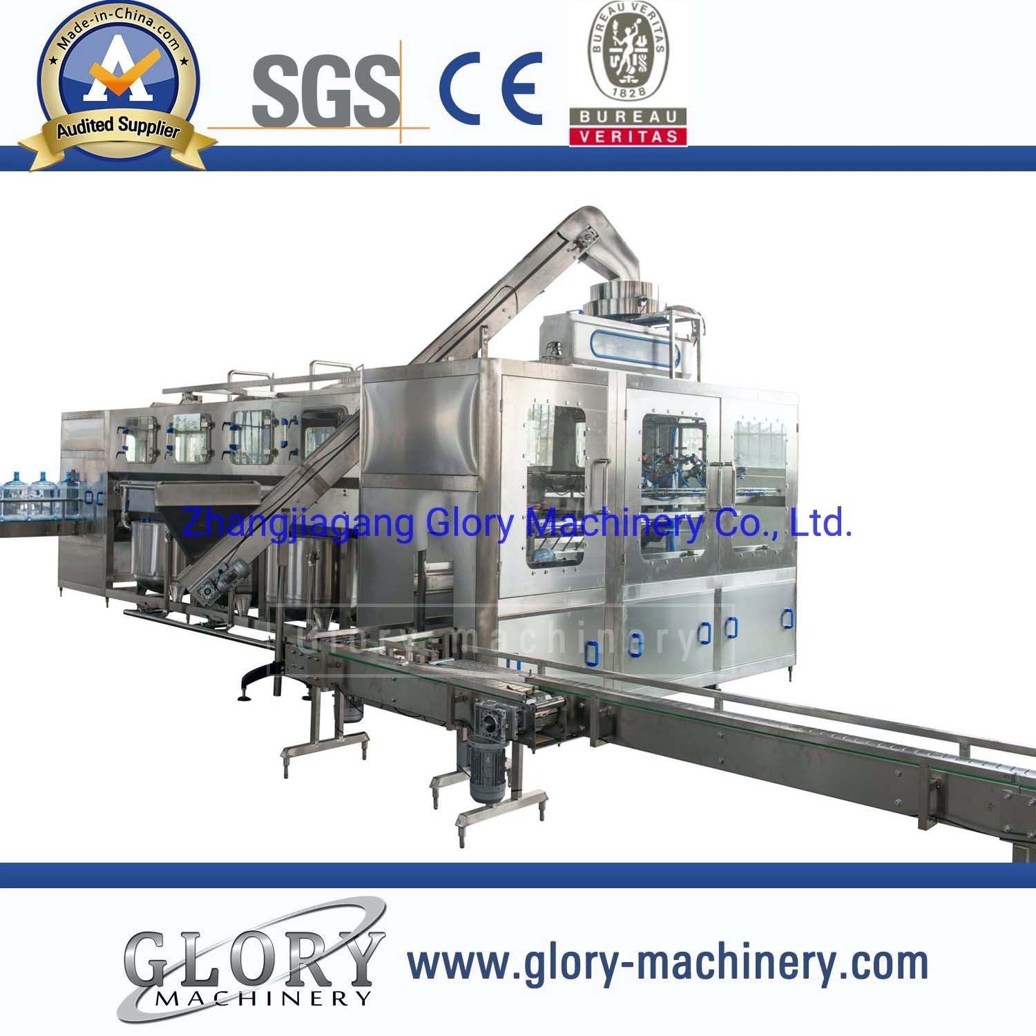 5gallon Barrel Mineral Water Filling Machine 900bph