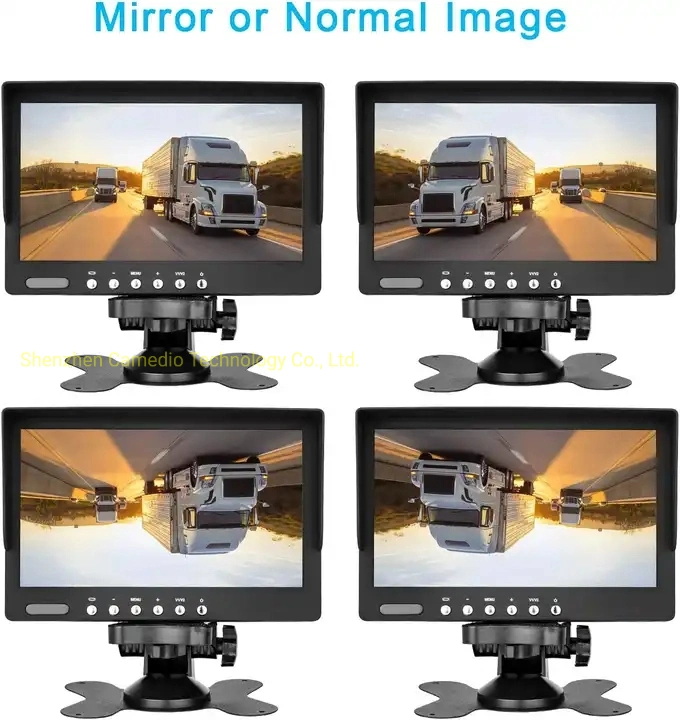 High quality/High cost performance 7 Inch Car LCD Monitor Heavy Duty Monitor for Truck Toll Car Trailer RV 800*480 1024*600