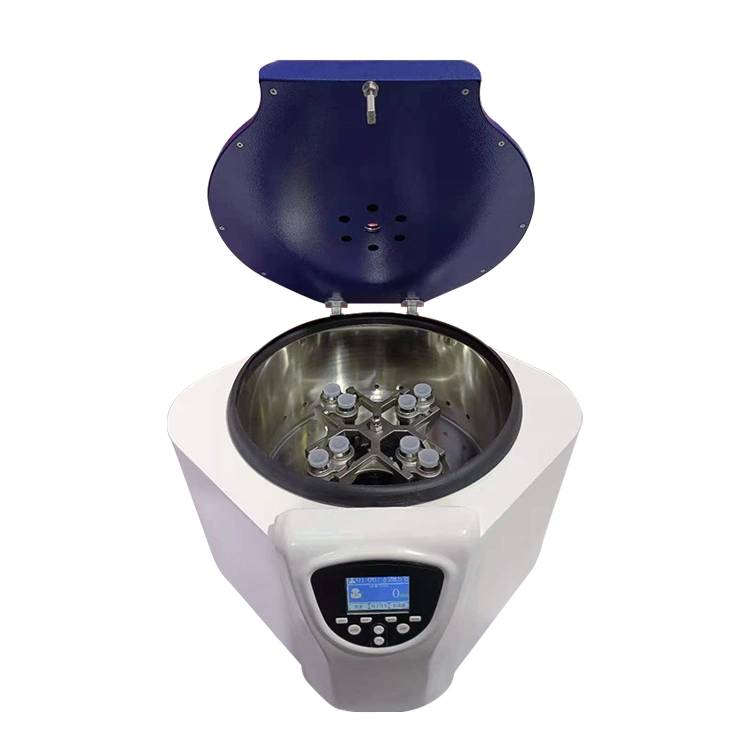 Samy Clinic Use Normal Temperature Touchable LCD Screen Desktop Low Speed Centrifuge